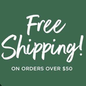 Free Shipping for Orders Over $50 -Limited Time!